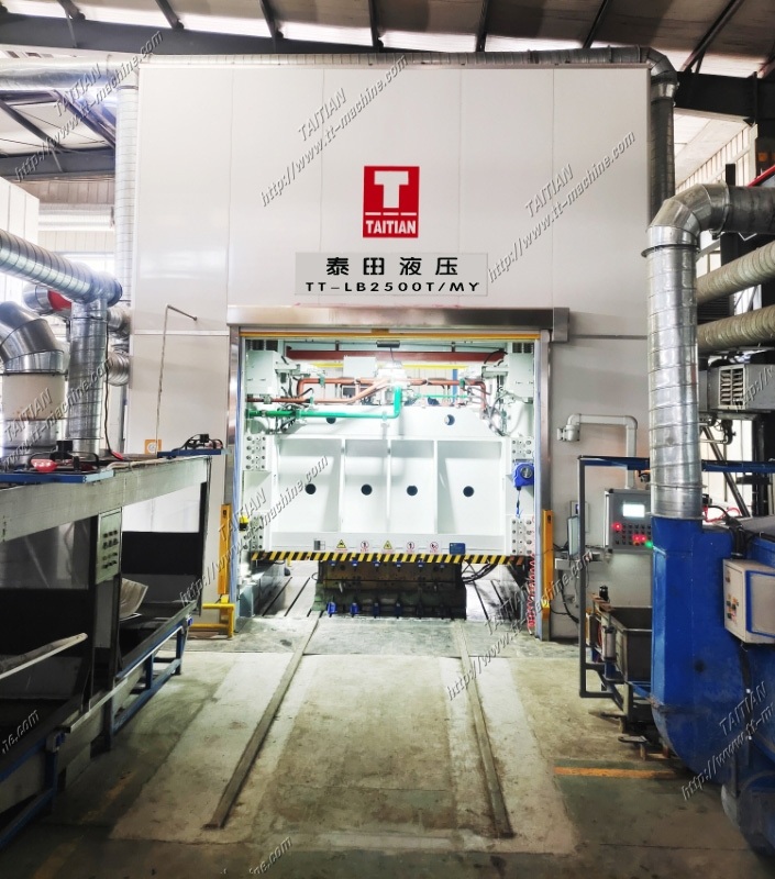 2500T SMC hydraulische Formpresse für Automobil-Innenteile